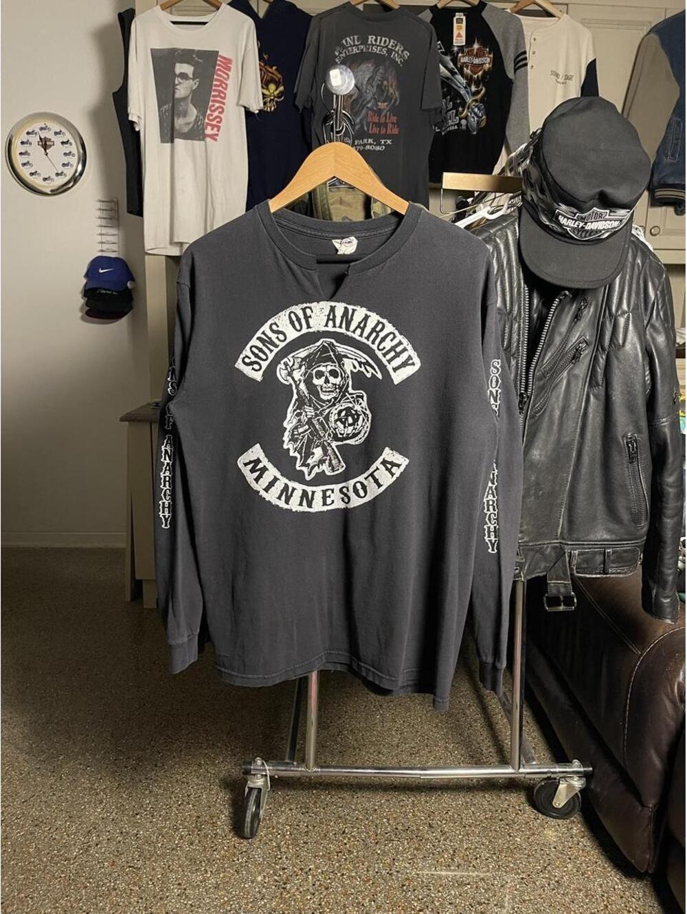 Vintage Sons of Anarchy Long Sleeve Shirt Memphis Chapter